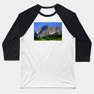 Dolomites in Cortina Baseball T-Shirt